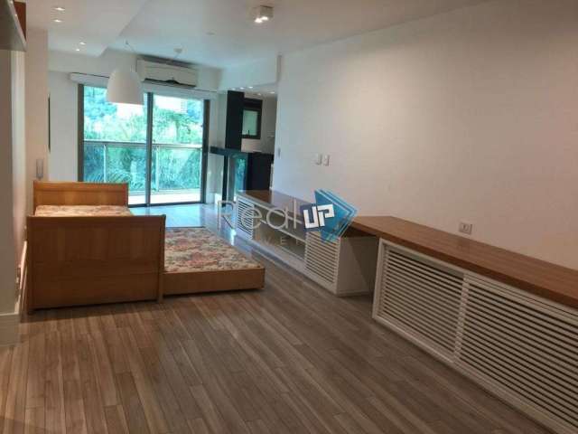 Flat com 1 quarto à venda na Avenida Epitácio Pessoa, Lagoa, Rio de Janeiro, 80 m2 por R$ 3.000.000