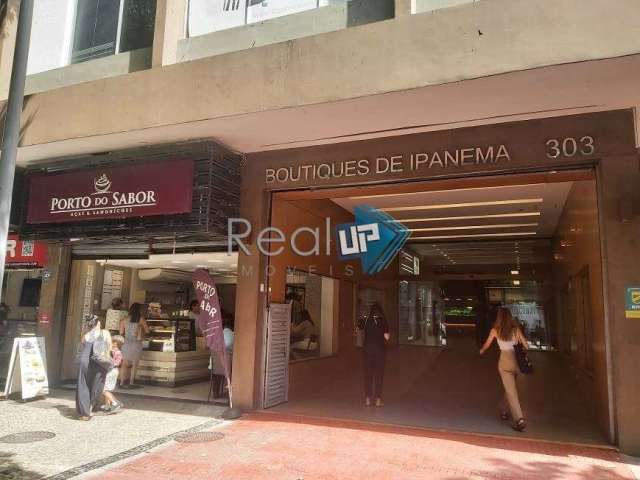 Ponto comercial à venda na Rua Visconde de Pirajá, Ipanema, Rio de Janeiro, 43 m2 por R$ 1.100.000