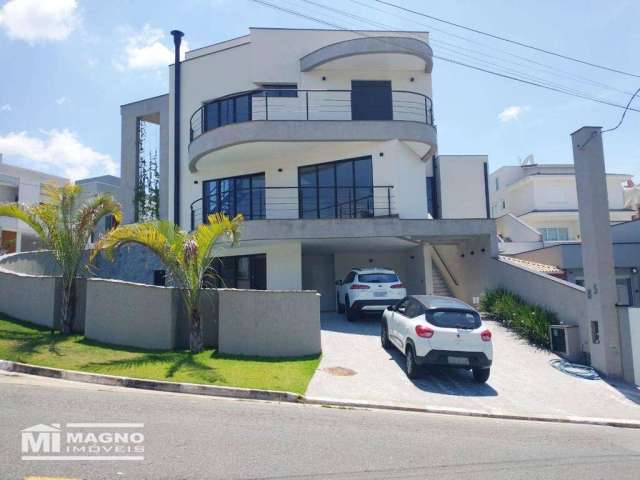 Sobrado de Alto Padrão com piscina, sauna, cascata, 04 suítes e 6 vagas  à venda, 336 m² por R$ 3.150.000 - Residencial Real Park - Arujá/SP