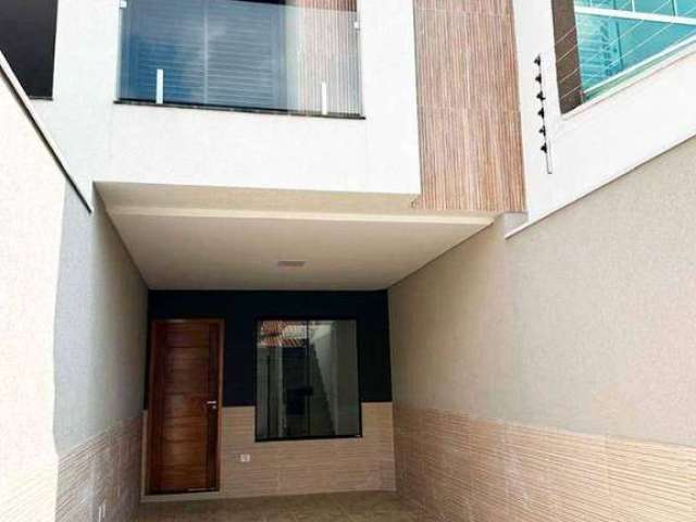 Sobrado com 3 dormitórios, suíte, sacada e 2 vagas de garagem à venda, 120 m² por R$ 740.000 - Penha - São Paulo/SP