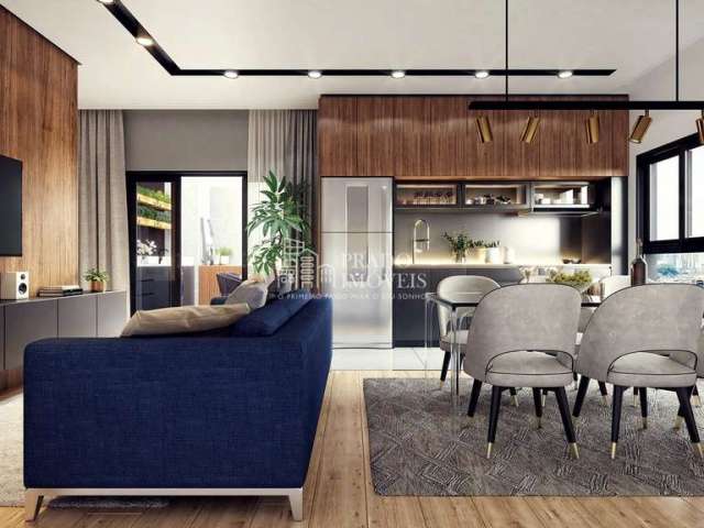 Lançamento Loft decorado à venda, 38 m² privativos, 1 dormitório,  Água Verde, Curitiba, Paraná