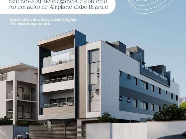 Apartamento para Venda em João Pessoa, Altiplano Cabo Branco, 3 dormitórios, 1 suíte, 1 banheiro, 1 vaga