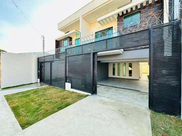 Casa Alto Padrão para Venda em Belo Horizonte, PLANATO, 4 dormitórios, 1 suíte, 2 banheiros, 4 vagas