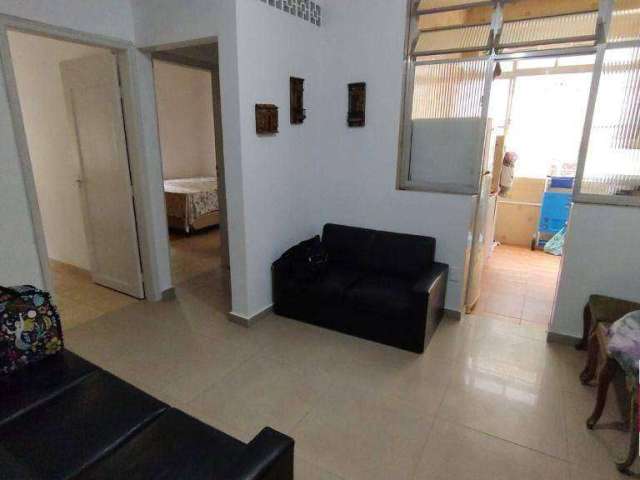 Apartamento com 2 dormitórios à venda, 47 m² por R$ 395.000,00 - Boqueirão - Santos/SP