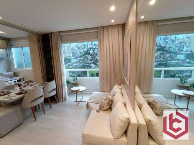 Apartamento à venda, 42 m² por R$ 270.000,00 - Jabaquara - Santos/SP