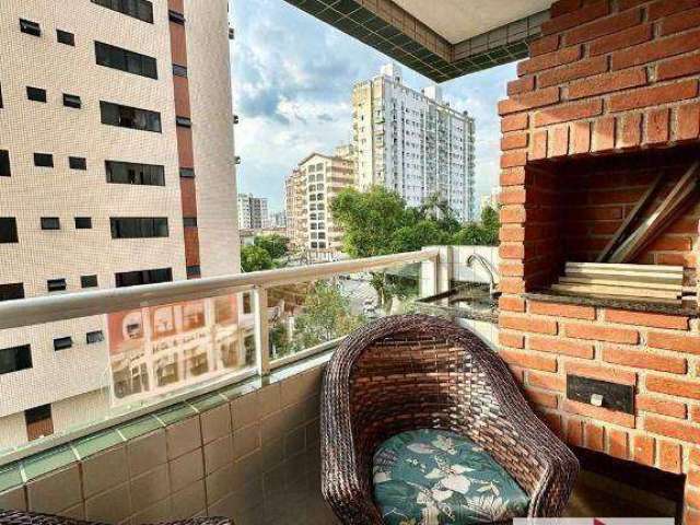 Apartamento com 3 dormitórios à venda, 70 m² por R$ 690.000,00 - Aparecida - Santos/SP