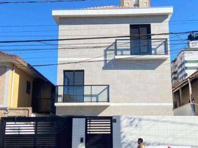 Sobrado à venda, 94 m² por R$ 649.900,00 - Macuco - Santos/SP