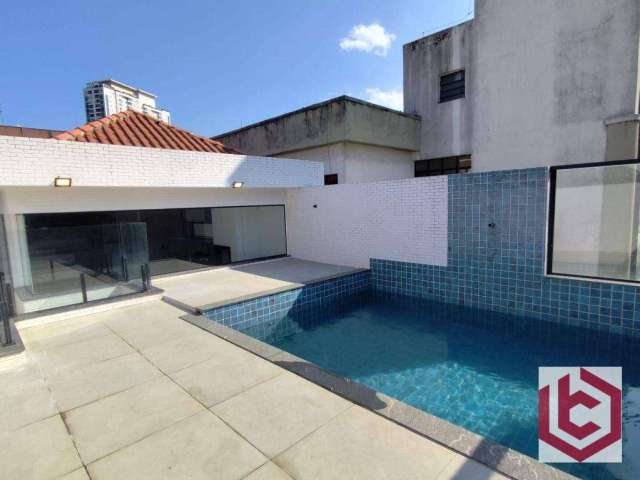 Sobrado com 4 dormitórios à venda, 290 m² por R$ 1.959.000,00 - Boqueirão - Santos/SP