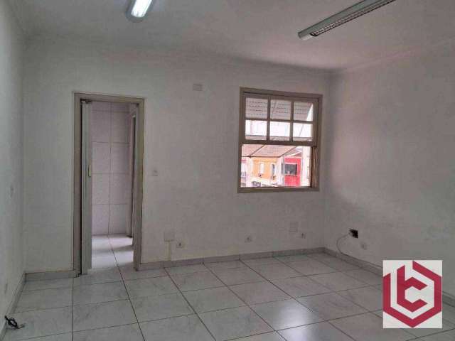 Sala para alugar, 40 m² por R$ 800 + ENCARGOS/mês - Centro - Santos/SP