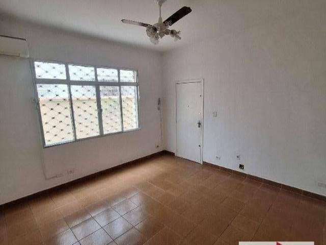 Apartamento com 2 dormitórios para alugar, 78 m² por R$ 2.850 (PACOTE)/mês - Boqueirão - Santos/SP