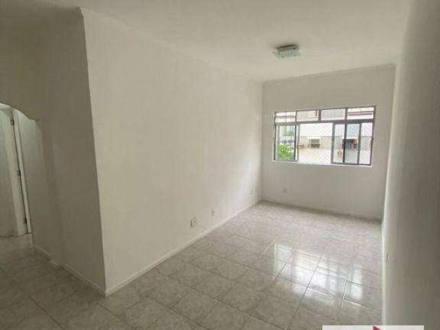 Apartamento com 2 dormitórios para alugar, 70 m² por R$ 2.700 (PACOTE)/mês - Vila Matias - Santos/SP