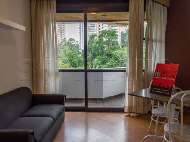 Flat no Morumbi 34m² 1 dormitório 1 vaga para locação, entrada imediata.