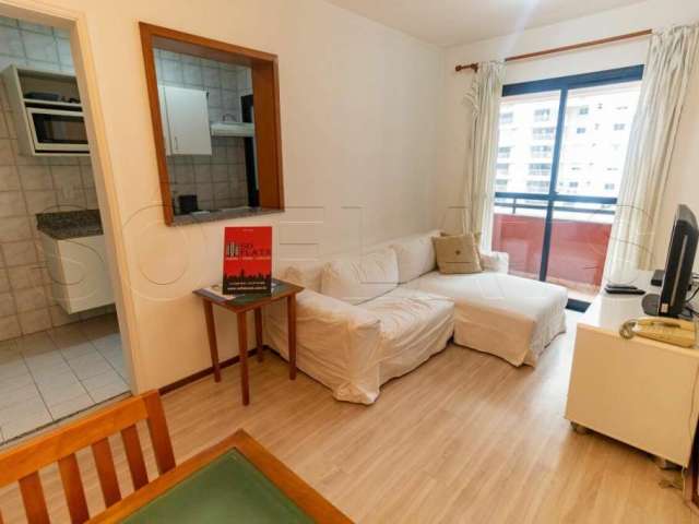 Flat entre a Av. Berrini e Marg Pinheiros com 2 dorms e cozinha completa