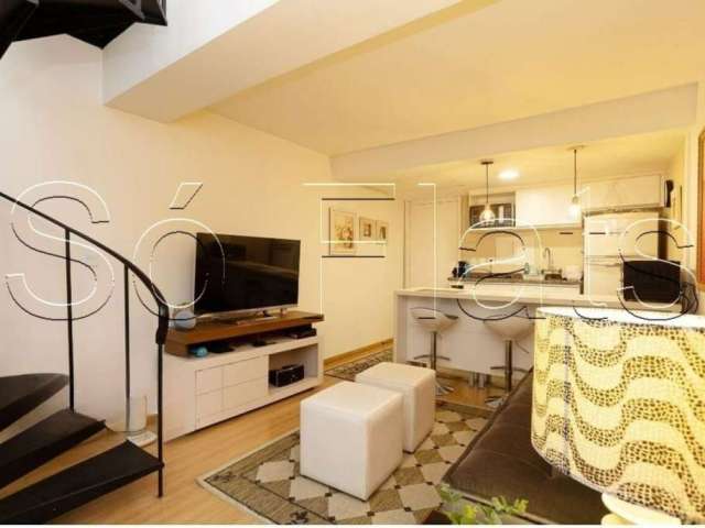 Park Lane Duplex decorado com 1 dorm e 1 vaga disponível para venda na Bela Vista