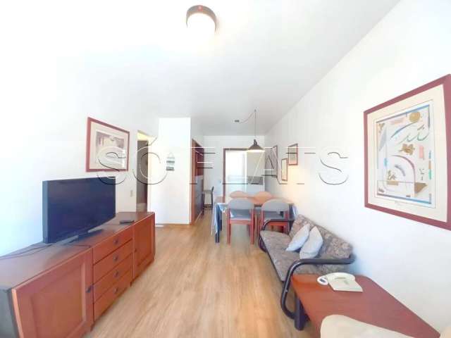 Apartamento Saint Moritz 52m² 1 dormitório 1 vaga disponível a venda.