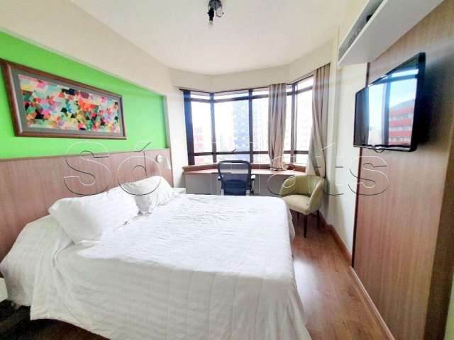 Flat L´Hirondelle em Campinas, apto disponível para venda com 45m², 01 dorm e 01 vaga