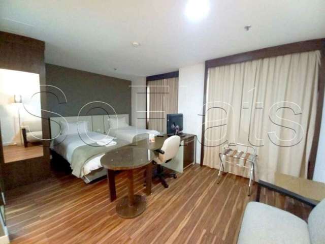 Flat Wyndham São Paulo Paulista disponível para venda com 32m² e 01 vaga de garagem