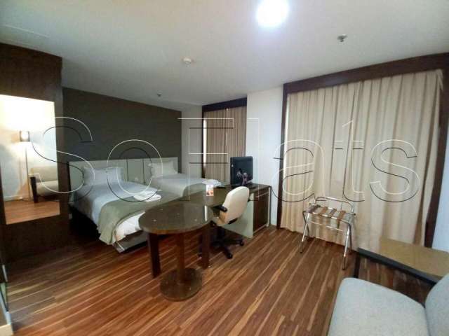 Flat Wyndham São Paulo Paulista disponível para venda com 32m² e 01 vaga de garagem