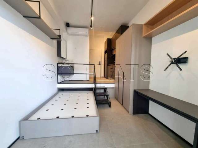 Studio disponível para venda com 25m² e 1 dorm, muito bem localizado ao lado da PUC e Av Sumaré.