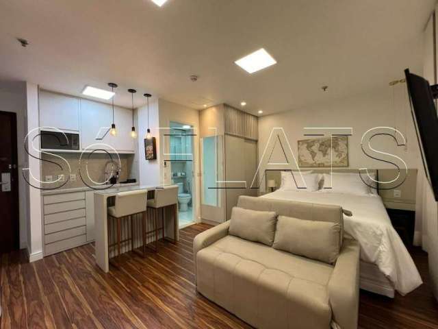 Flat Wyndham São Paulo Paulista disponível para venda com 29m², 01 dorm e 01 vaga de garagem