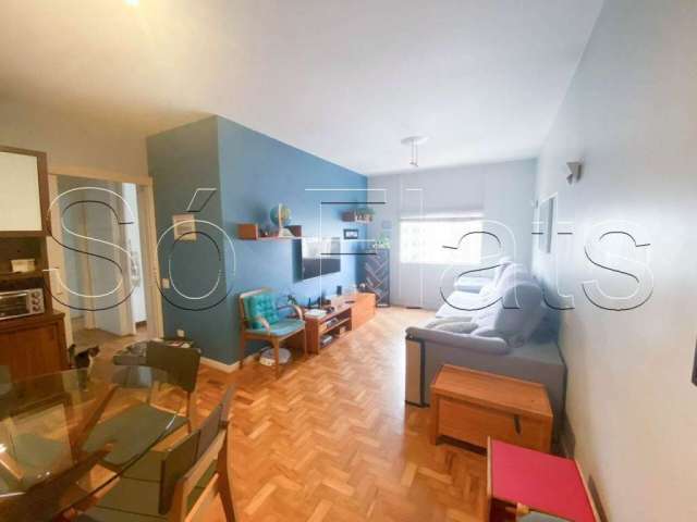Residencial Rodrigo Dias, apto disponível para locação contendo 81m² e 1 dormitório no Itaim Bibi.