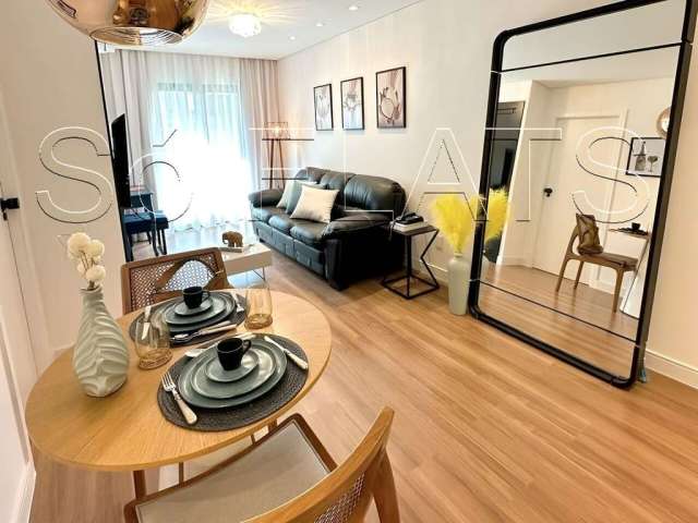 Flat Estanplaza Nações Unidas, disponível para venda com 45m², 01 dormitório e 01 vaga de garagem