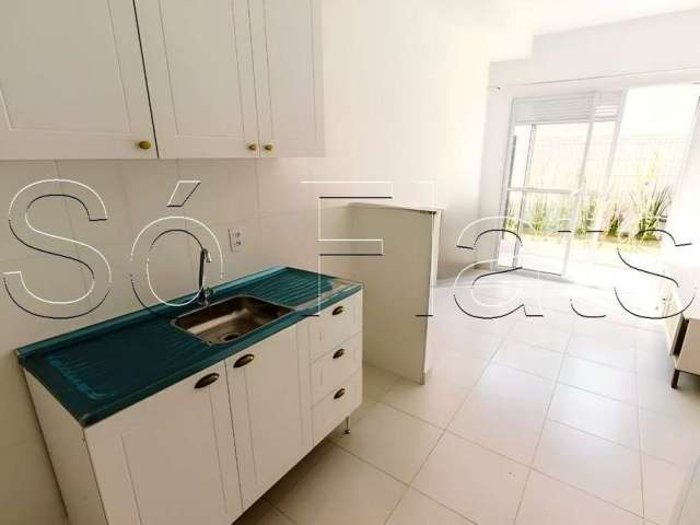 Residencial Galeria 635, apartamento disponível para locação contendo 37m² e 1 dormitório.