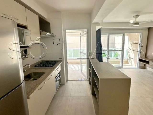 Flat no Residencial Helbor Trend Higienópolis disponível locação com 52m² 2 dormitórios e 1 vaga.