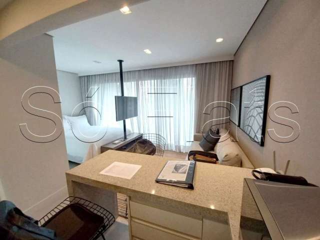 Apartamento no V House Boutique em Pinheiros 1 dormitório e 1 vaga de garagem disponível locação.