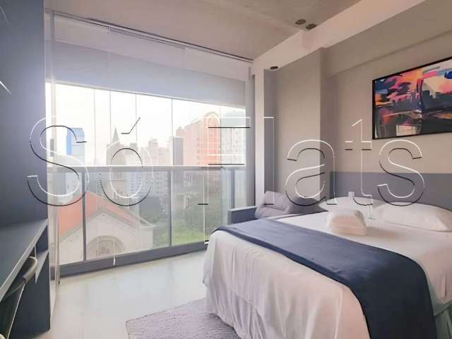 Apto no On Lorena disponível para locação com 23m² e 1 dorm. localizado ao lado da Av 9 de Julho.