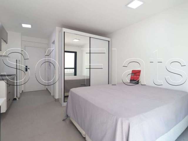 Studio Today Pinheiros, flat disponível para locação com 25m² e 01 dormitório.