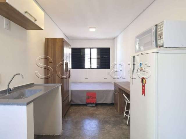 Studio Alvorada, flat disponível para locação contendo 16m² e 1 dormitório na Vila Mariana.