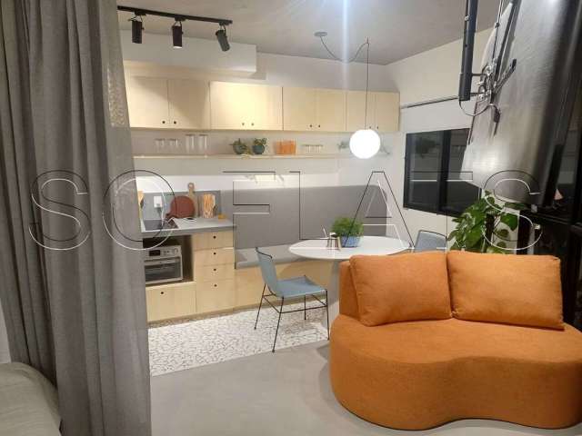 Flat Nurban Vila Madalena, Disponível para venda com 34m² e 1 dormitório