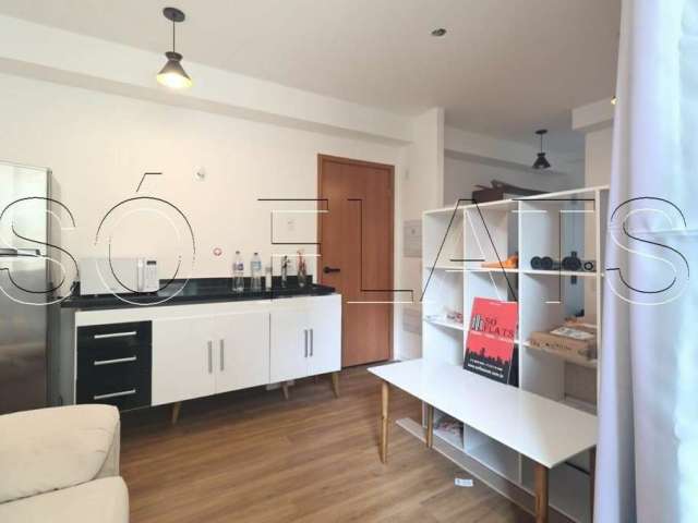 Studio Terrae Pinheiros, apartamento com 28m² e 1 dormitório, disponível para locação em Pinheiros.