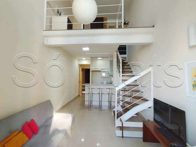 Residencial Soho Campinas, apartamento Duplex disponível para locação com 50m², 1 dorm e 2 vagas