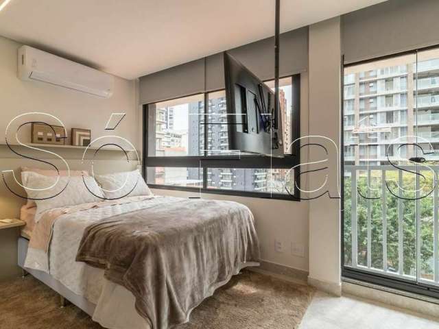 Studio Nik Pinheiros , disponível para locação com 21m² e 1 dorm, próximo do Hosp das Clinicas.