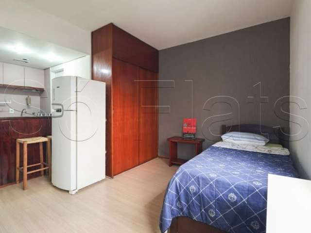 Flat QI Inteligence disponível para venda com 24m², 01 dorm e 01 vaga de garagem