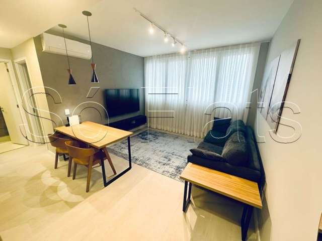 Studio Extension Berrini, flat disponível para locação contendo 38m², 1 dormitório e 1 vaga.