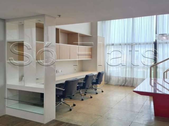 Office Gran Estanconfor Veranda Berrini, sala comercial disponível para locação com 63m² e 2 vagas.