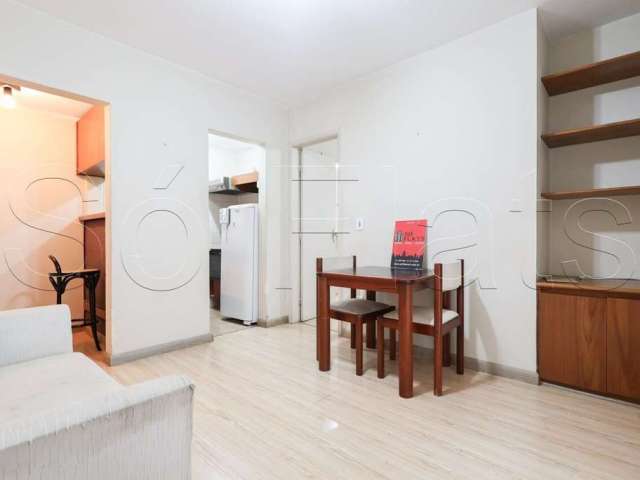 Flat no Plaza Concord disponível locação com 51m², 1 dormitório e 1 vaga de garagem.