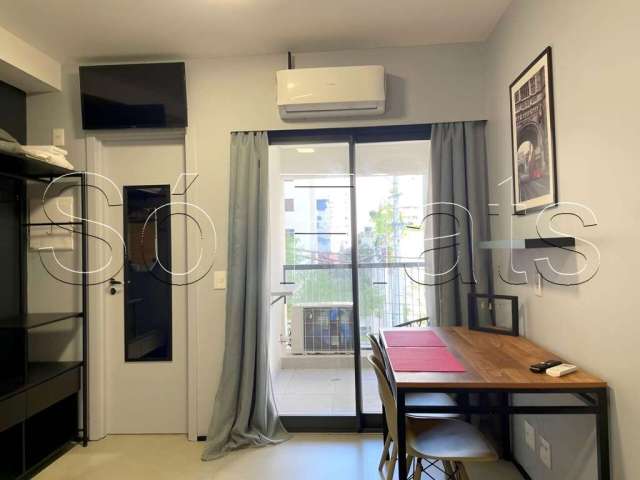 Studio na Vila Mariana disponível para locação contendo 24m² e 1 dormitório.