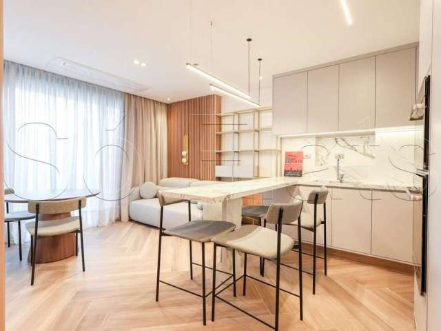 W Residences, apto disponível para locação contendo 64m², 1 dormitório e 1 vaga.