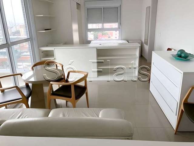 Apartamento para locação na Vila Mariana com 1 quarto e 45m² próximo a Rua Vergueiro.