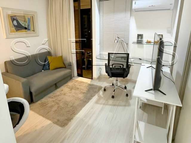 Flat QI Inteligence Flat 42m² 1 dormitório 1 vaga para locação em Moema.