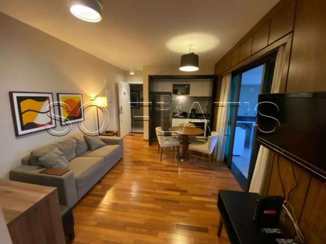 Maravilhoso flat no Brooklin com 2x dorms próximo a Av. Jornalista Roberto Marinho. Consulte-nos.
