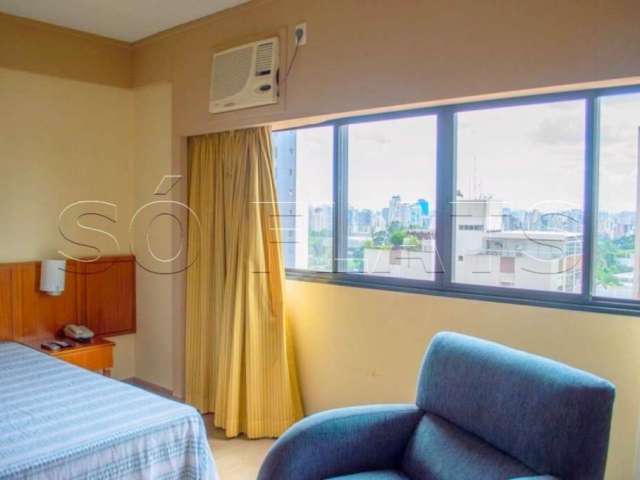 Flat ideal para residentes da Unifesp e Hospitais da Vila Mariana e Vila Clementino. Com serviços.