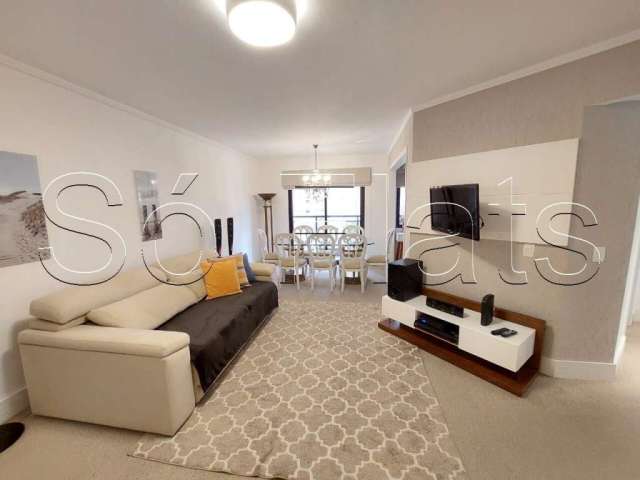 Apartamento para locação no The Sutton House 120m² 2 dormitórios e 2 vagas e garagem