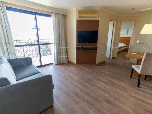 Apartamento com 2 dormitórios e serviços na Vila Olímpia, próximo ao Shopping Vila Olímpia.