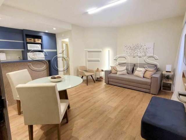 Apartamento para locação no La Residence Paulista, contendo 38m², 1 dormitório e 1 vaga de garagem