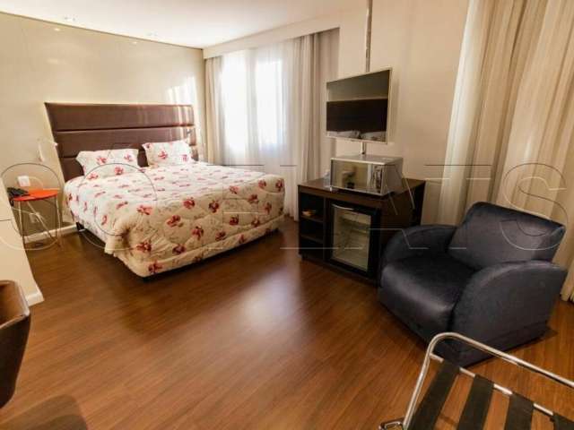 Flat com 26,32m² 1 dormitório 1 vaga para locação na Vila Olimpia.
